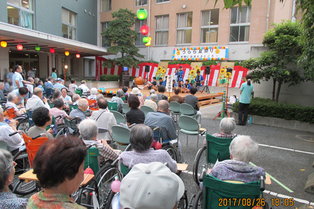 「うらら夏祭り」の様子